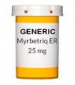 Generic Myrbetriq Er (tm) 25 mg (90 Pills)